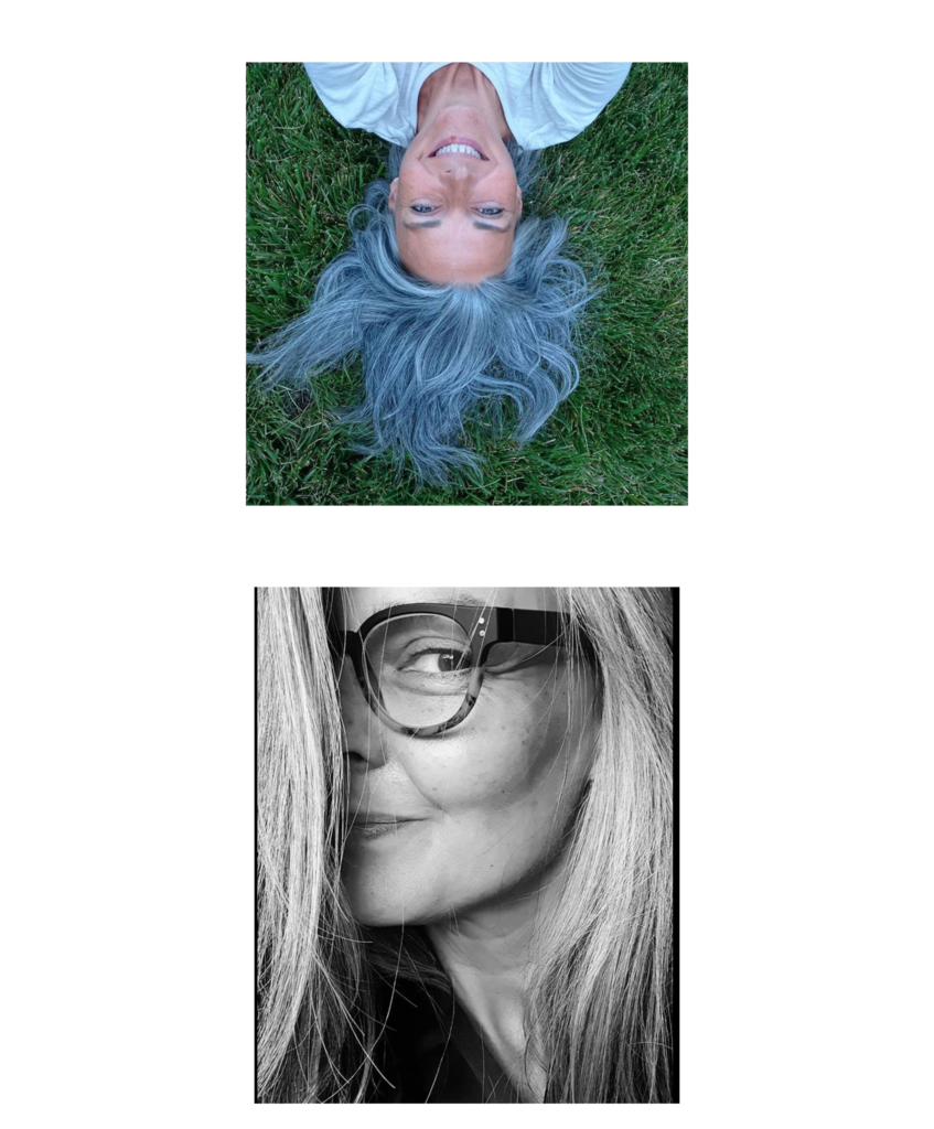 Sandrine, cheveux gris, blog quinqua