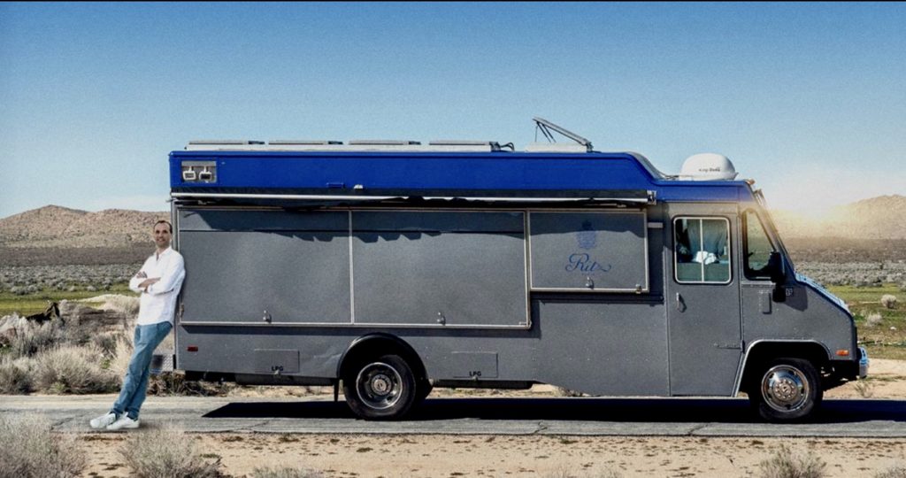 évasion, the chef in a truck