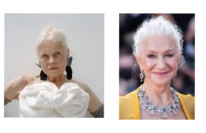 Femmes de plus de 70 ans aux cheveux blancs