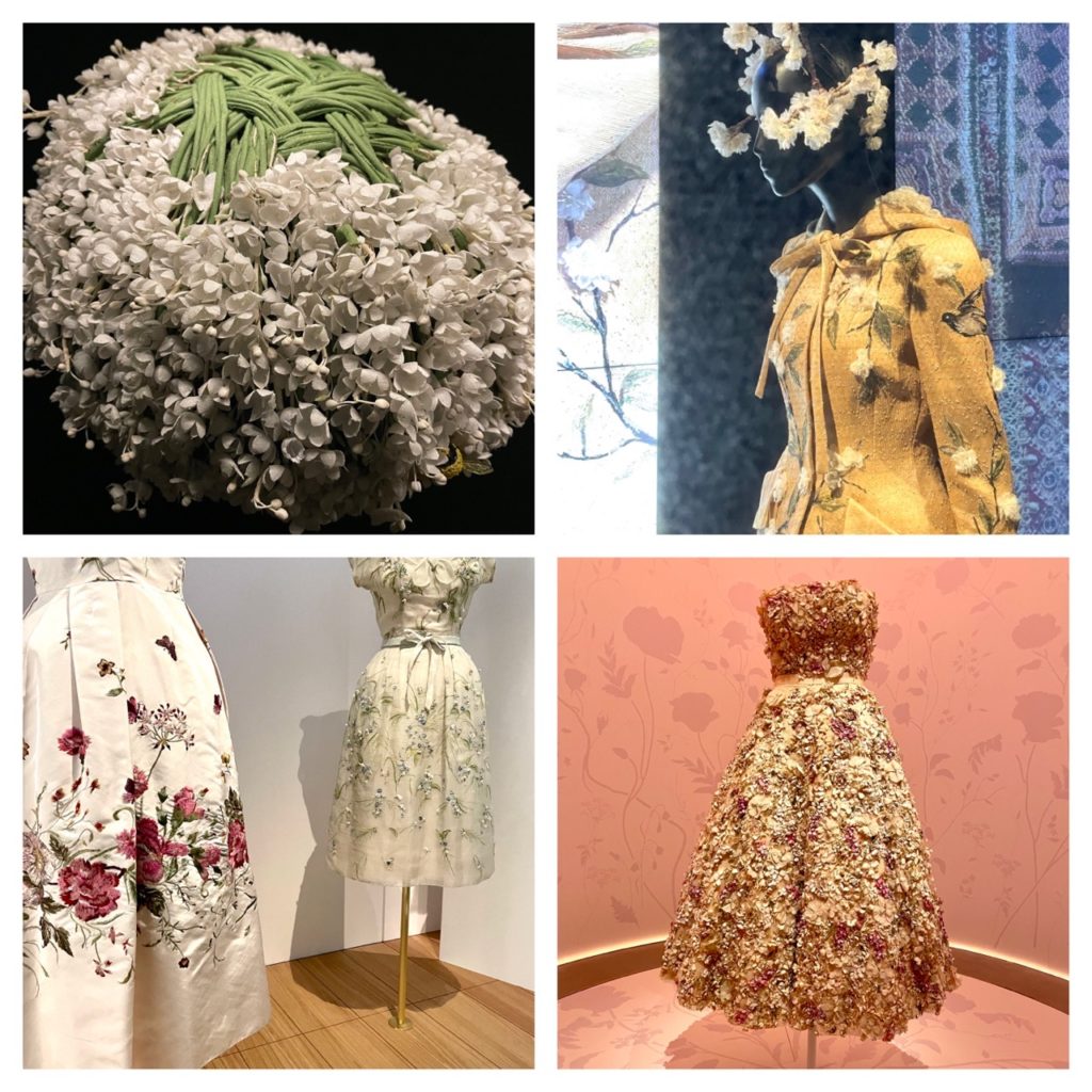l'amour des fleurs de mai, la galerie Dior 