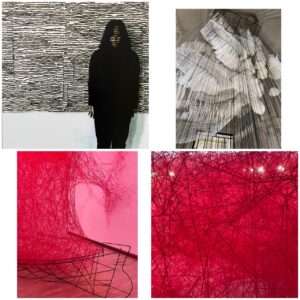 La parisienne va voir des expos.