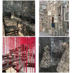 La parisienne va voir des expos.