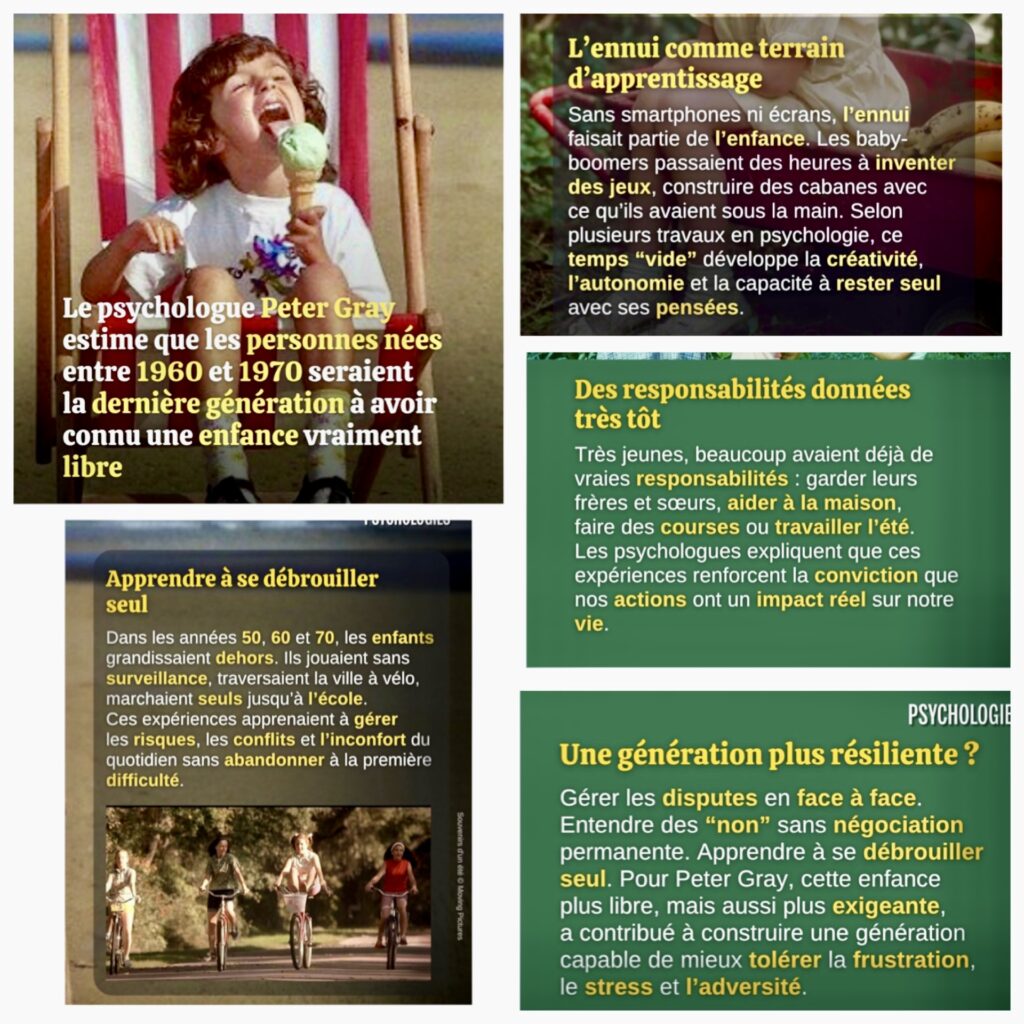 Jeune adulte dans les années 80
