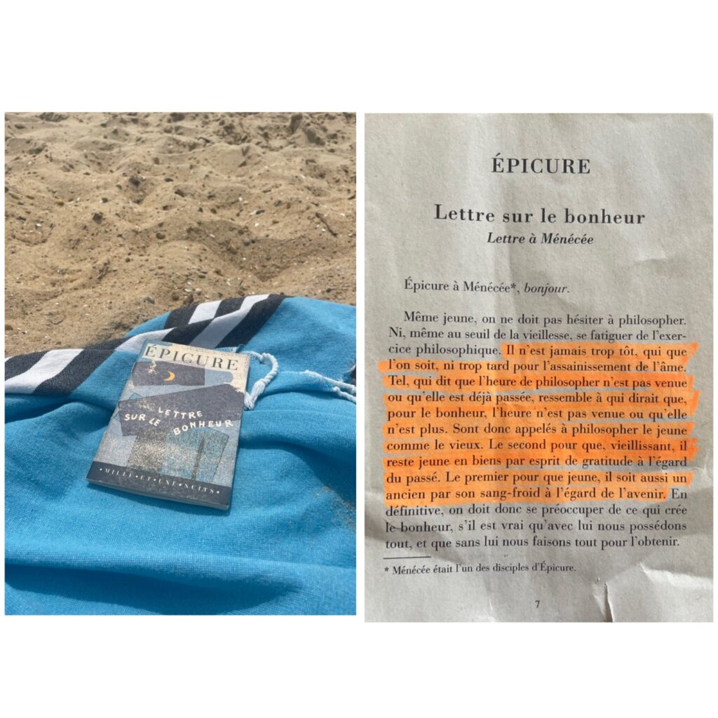 Culture sur la plage